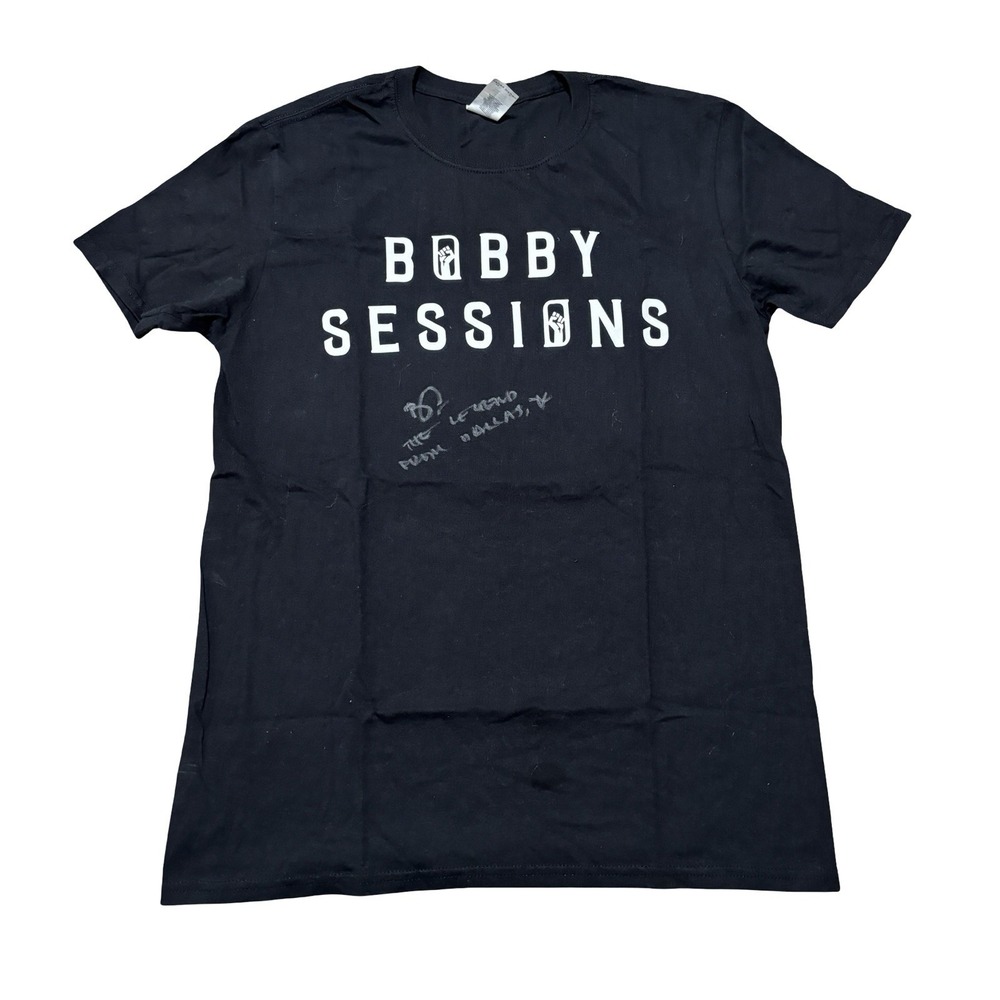 Bobby Sessions Dallas TX Def Jam Records Rapper T Shirt Size Medium 19.5 x 28